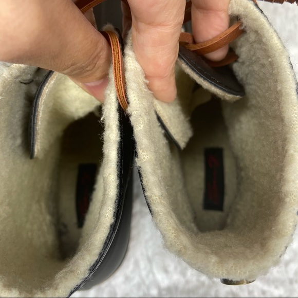 Seven Matt Black Duck Boots with lined Sherpa Sz 9 - Picture 7 of 8